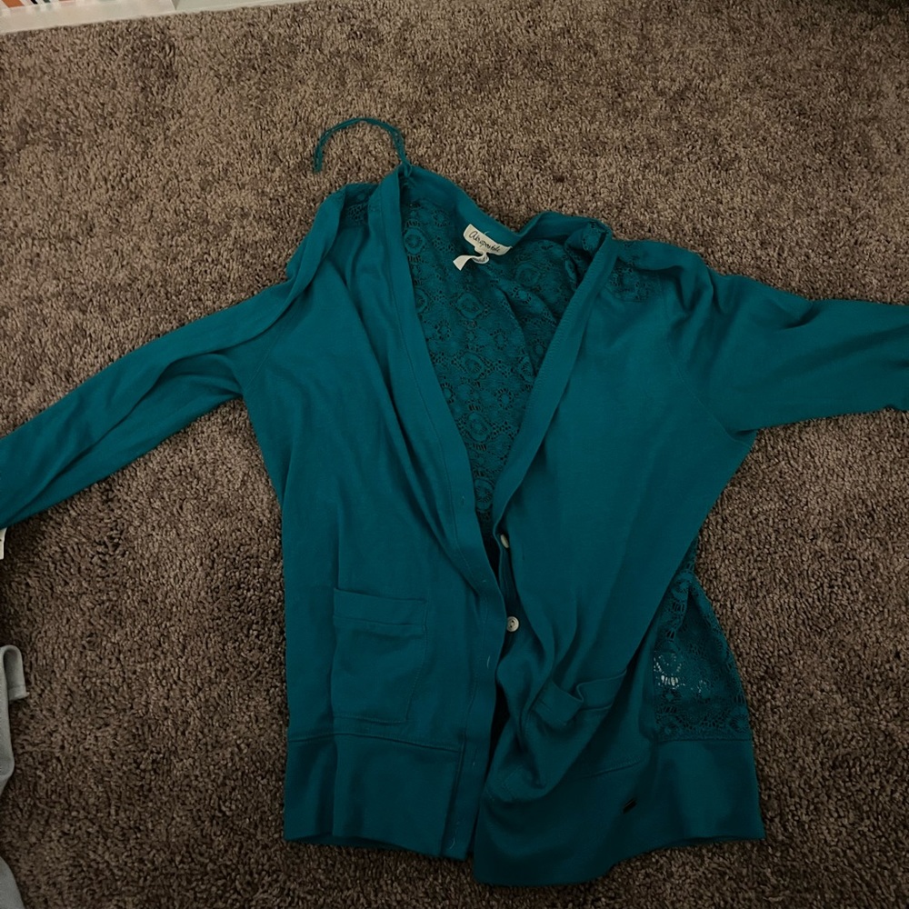 Turquoise Cardigan